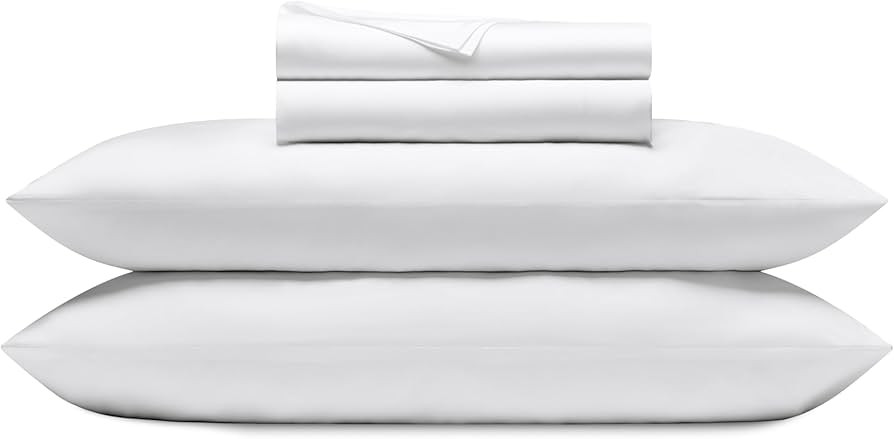 Cozy Earth Luxury Bed Sheet Set - 100% Viscose from Bamboo Fabric, Ultra-Soft & Breathable, Fits ... | Amazon (US)