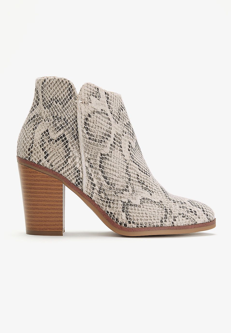 Cameron Snakeskin Boot | Maurices