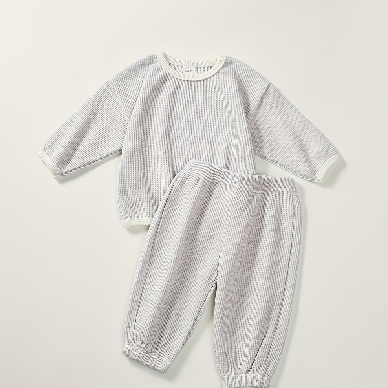 Baby Boys Girls Simple Casual Outfit Kids Long sleeved Top - Temu | Temu Affiliate Program