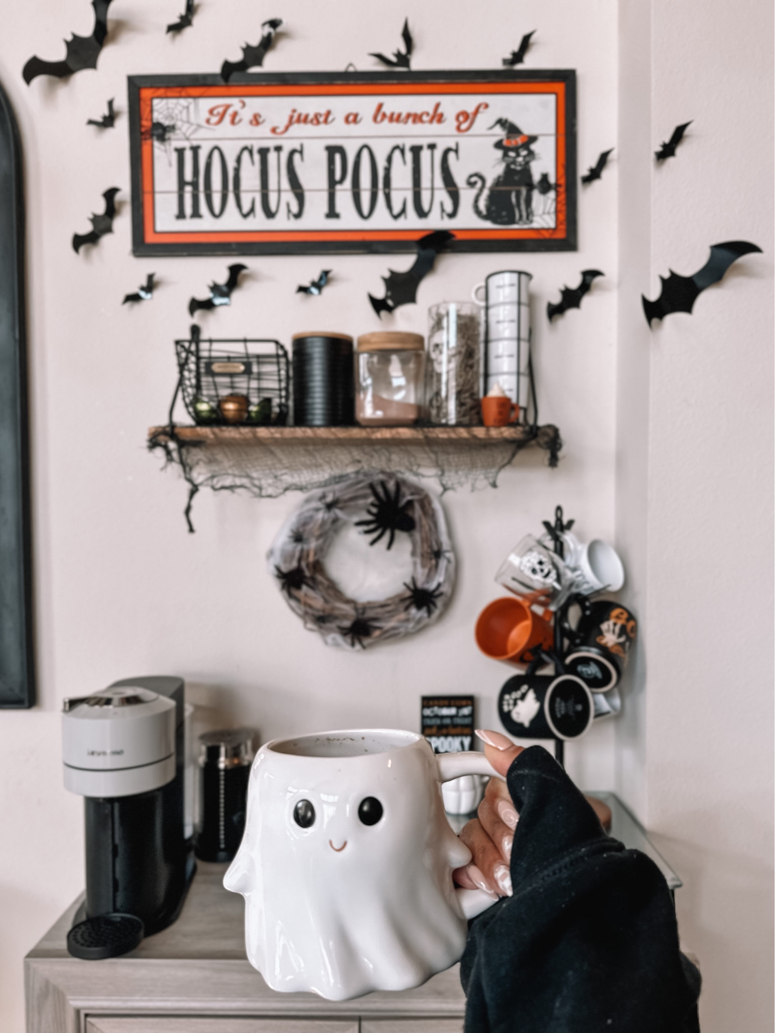 Halloween coffee bar | Halloween decor | Halloween | 

#LTKunder50 #LTKSeasonal