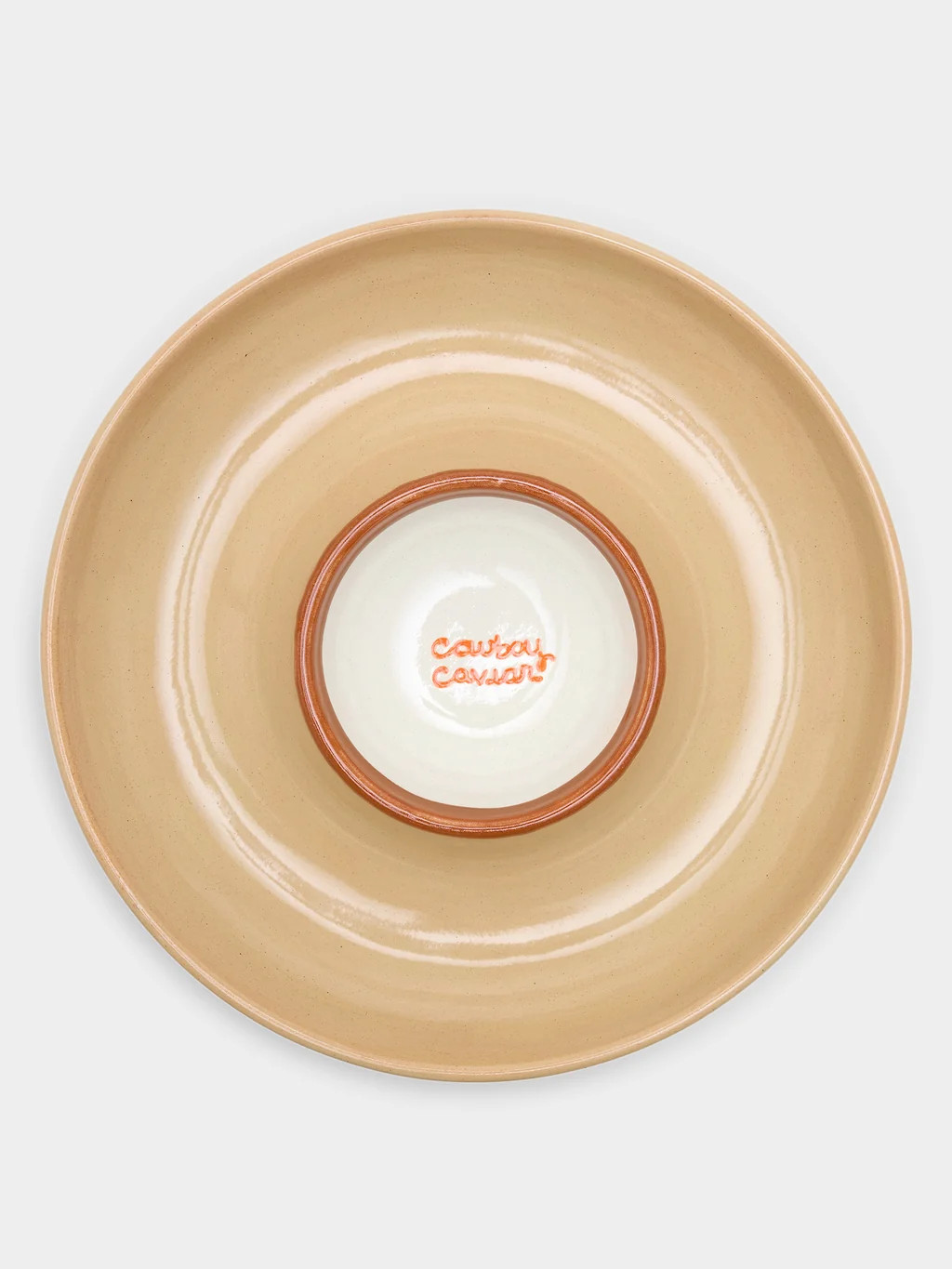 Caitlin Rounds Antiques Cowboy Caviar Platter | Saint Bernard