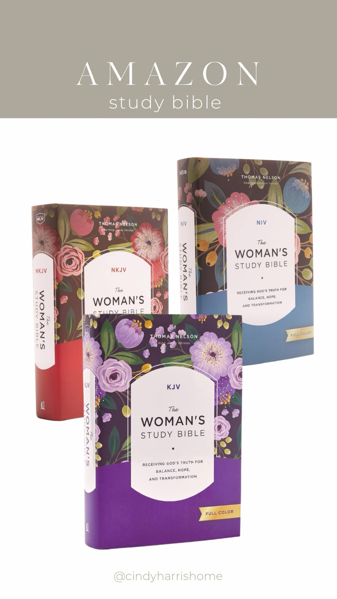 Such an amazing tool for any woman looking to deepen her understanding of the Bible! I highly recommend. 🤍

Comes in KJV, NKJV, and NIV translations. 

(On sale right now, too!)

#LTKGiftGuide #LTKSaleAlert