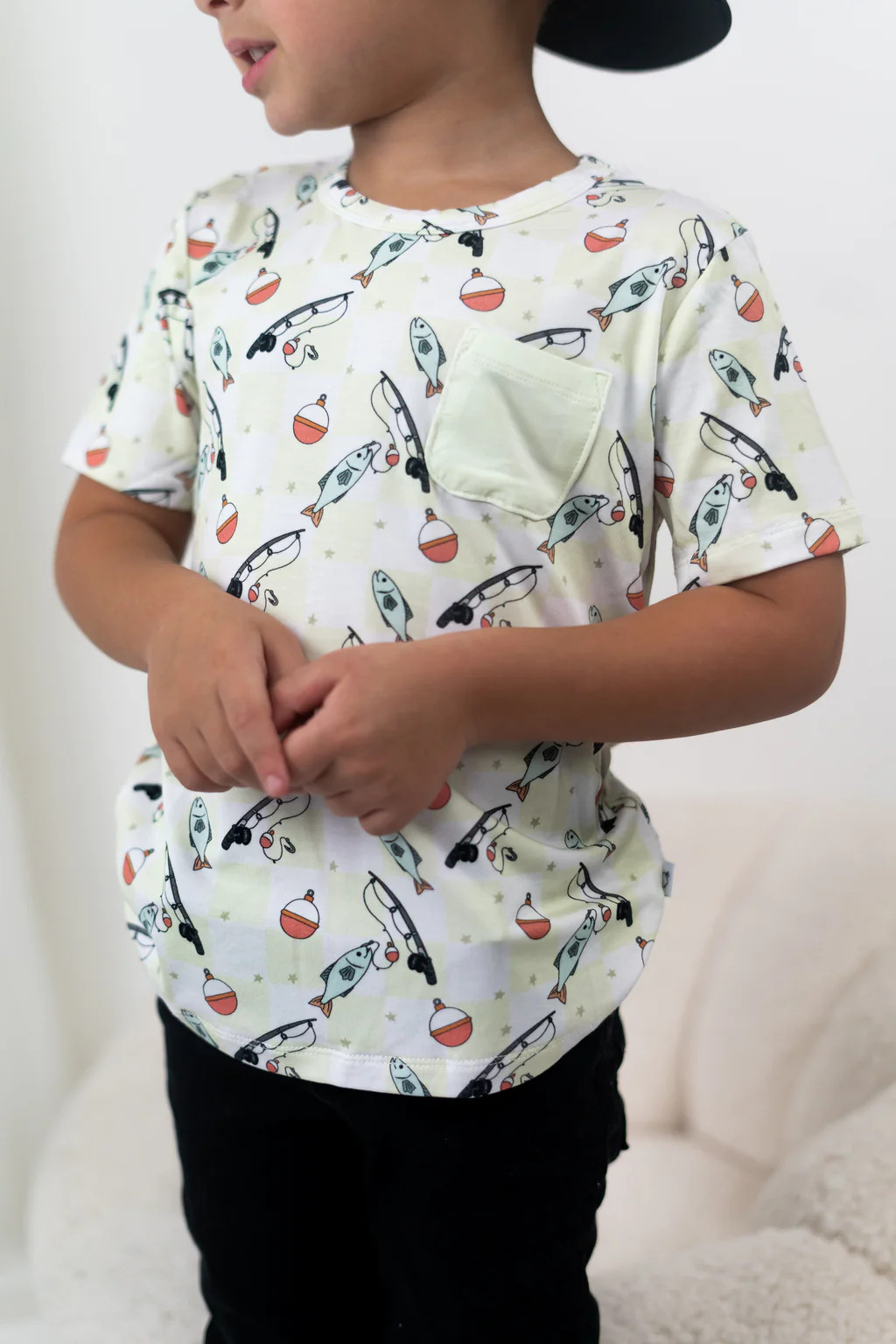 FISHING BUDDY DREAM POCKET TEE | Dream Big Little Co.