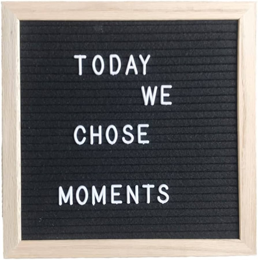 Felt Board Felt Letter Board, 10 x 10 inch Message Board Word Board Letter Board Sign Bulletin Bo... | Amazon (US)