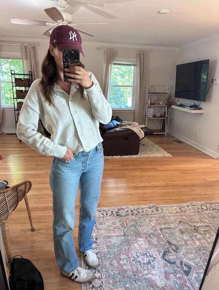 one of my most worn pairs of jeans!  

 #LTKSeasonal #LTKSaleAlert