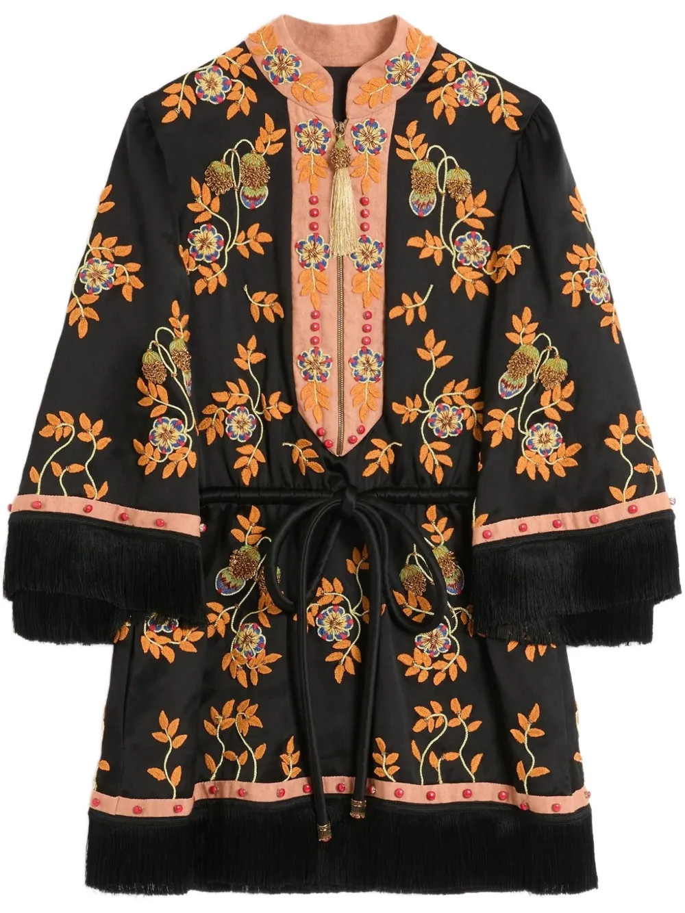 embroidered mini dress | Farfetch Global