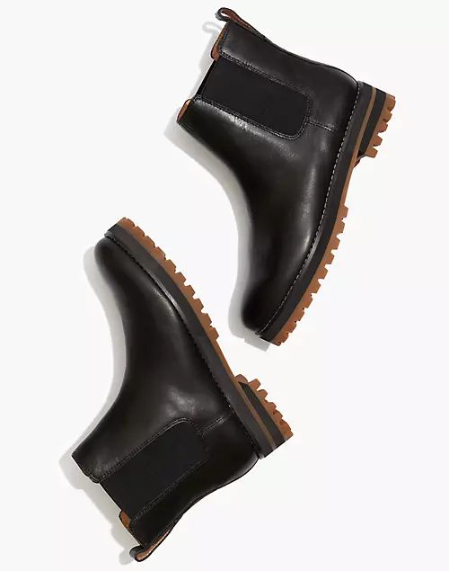 The Ivy Chelsea Boot in Leather | Madewell