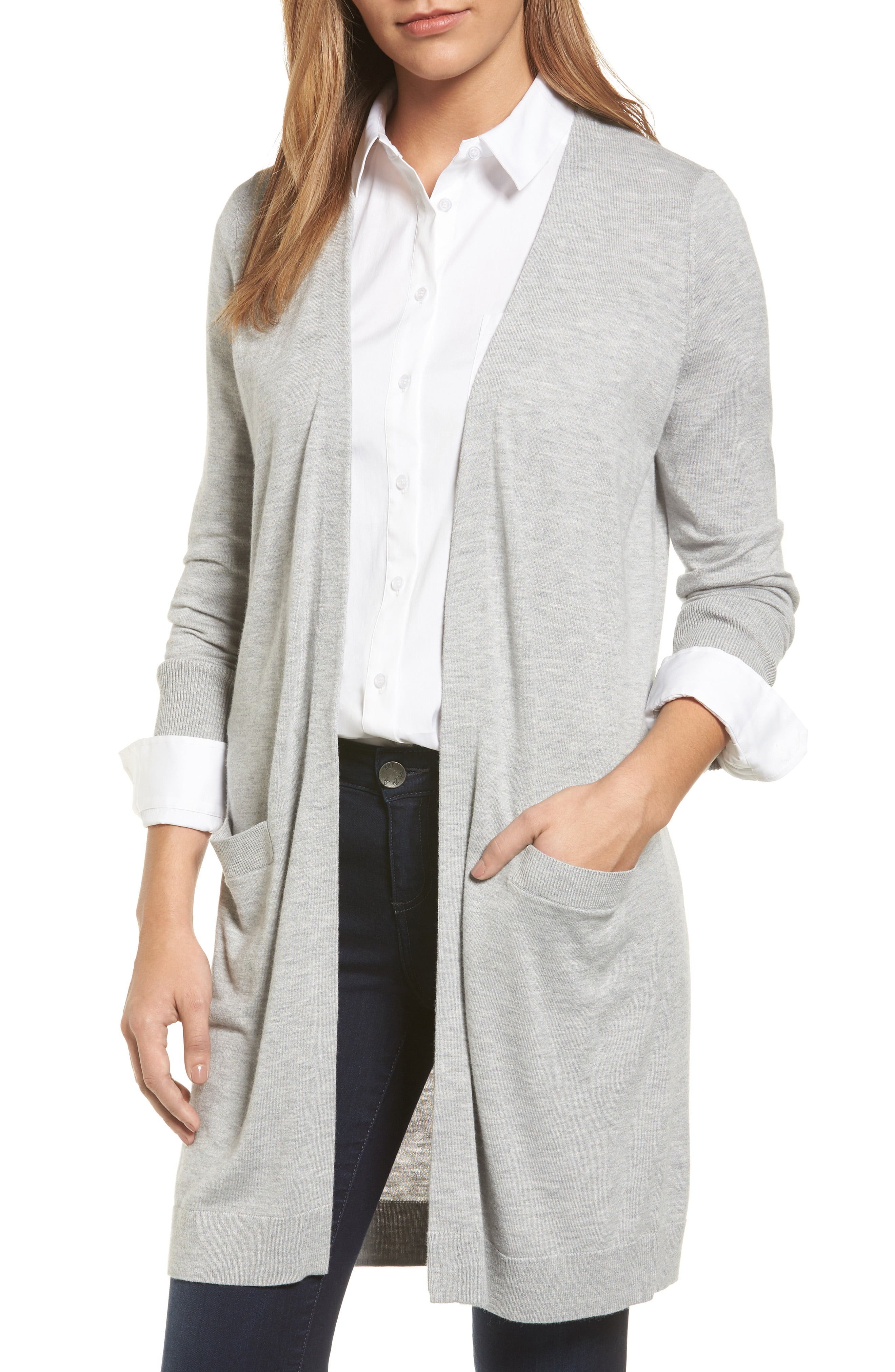 Long Open Front Cardigan | Nordstrom