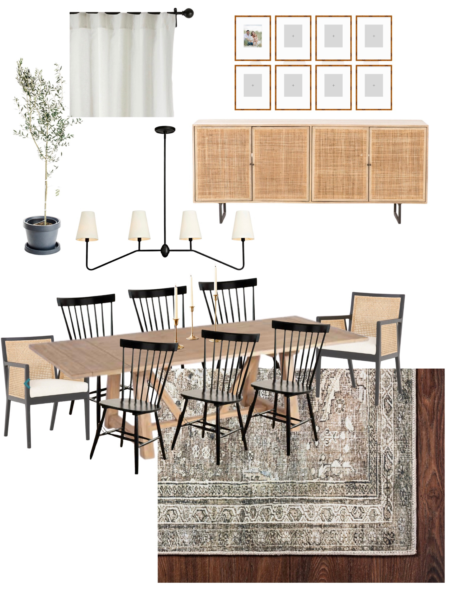 dining room design for nicole & tim 
needs: big table for family gatherings, lots of storage, affordable options

#LTKunder100 

#LTKfamily #LTKhome