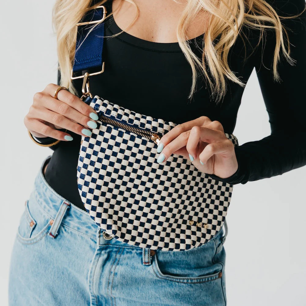 Westlyn Woven Bum Bag | Pretty Simple