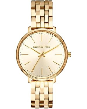 Michael Kors Pyper Women's Watch, Stainless Steel Watch for Women with Steel, Leather, or Silicon... | Amazon (US)