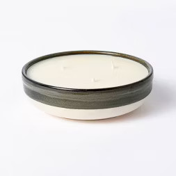 Citornella Ceramic Clay 3 Wick Candle Glossy Gray -  Threshold Designed with Studio McGee™ | Target
