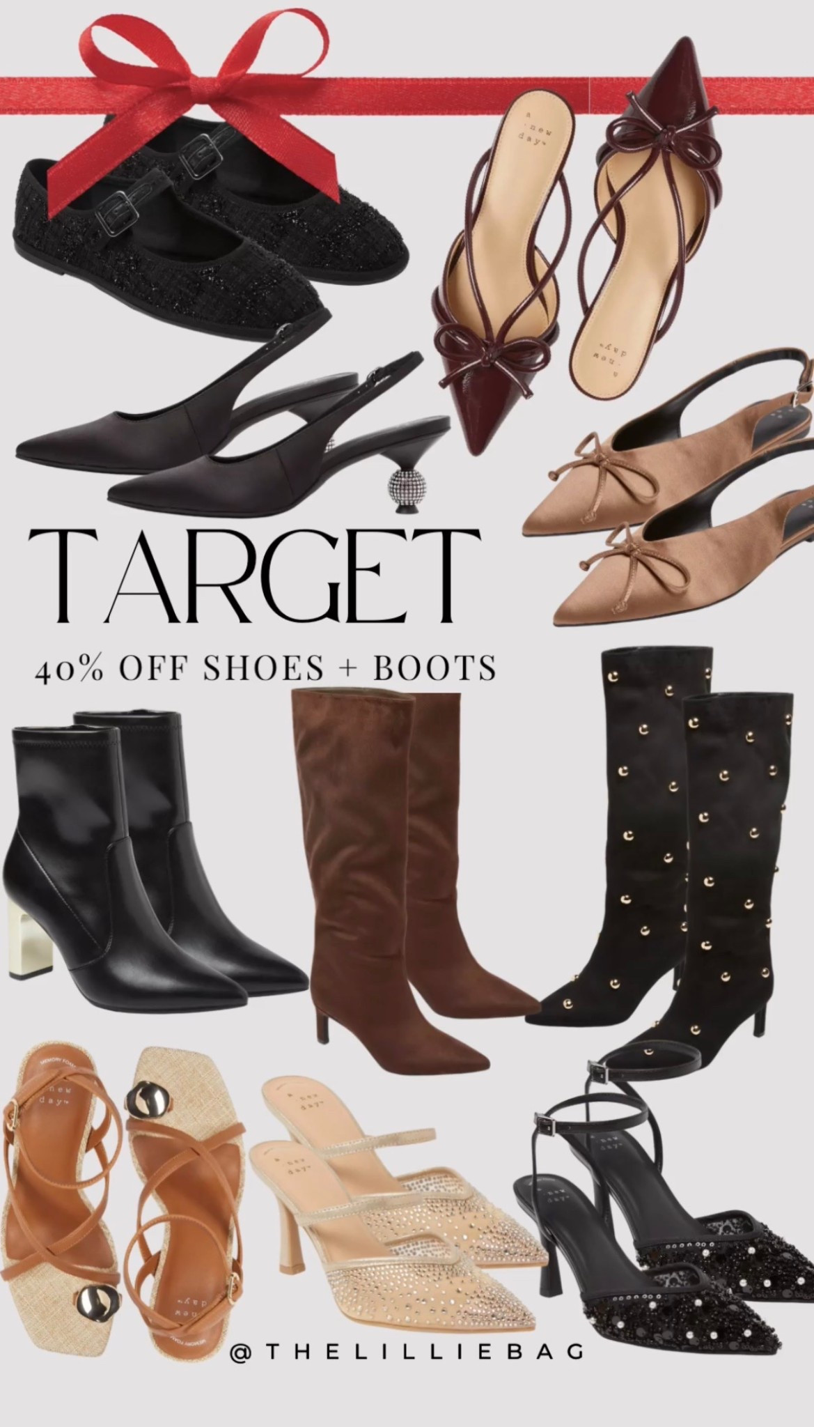 Target 40% off shoes and boots ends Thursday!🤍

Women shoes. Boots. New years. Heels  

#LTKHoliday #LTKFindsUnder50 #LTKSaleAlert