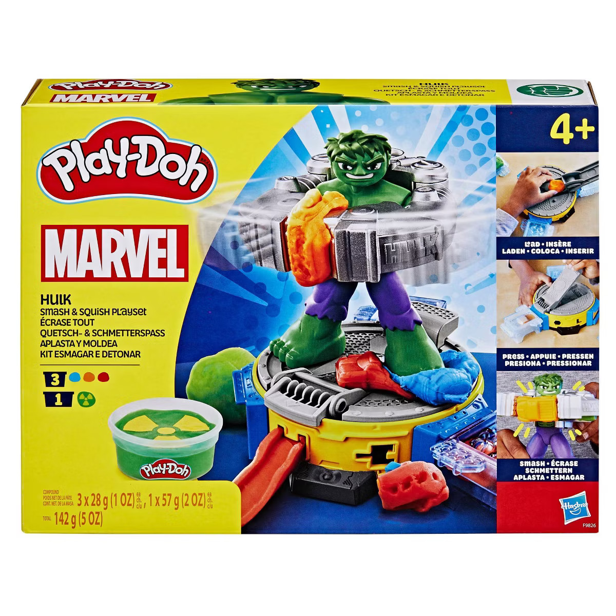 Play-Doh Jumbo Hulk Smash Playset | Target