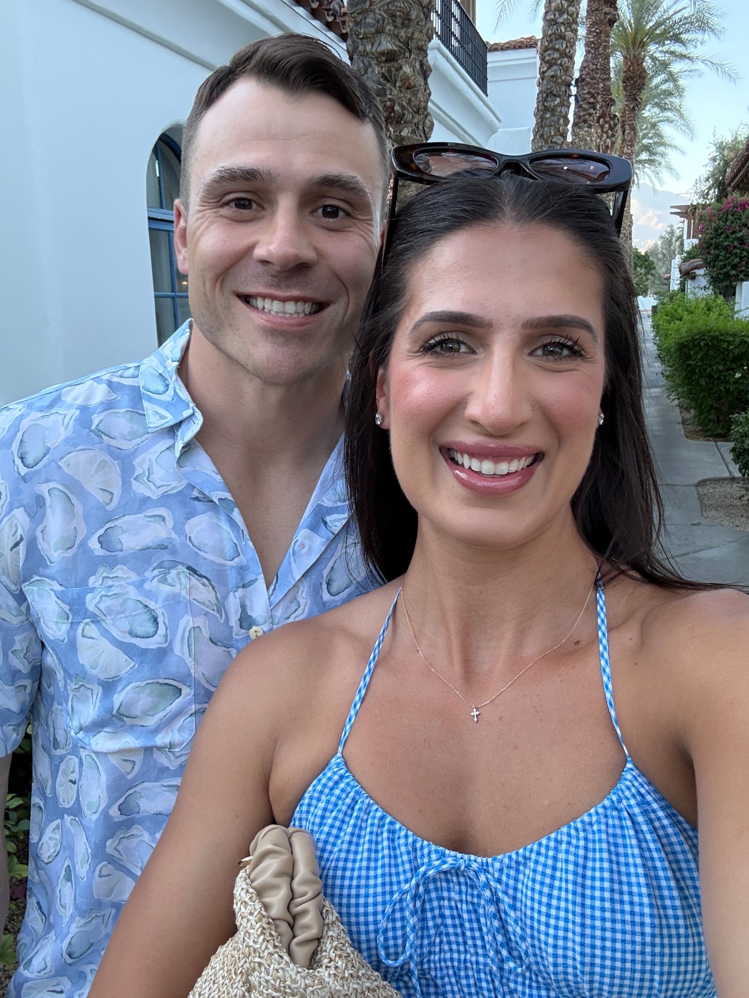 Men’s vacation shirt - such a cute print!, linking my dress too!

#LTKMens #LTKTravel