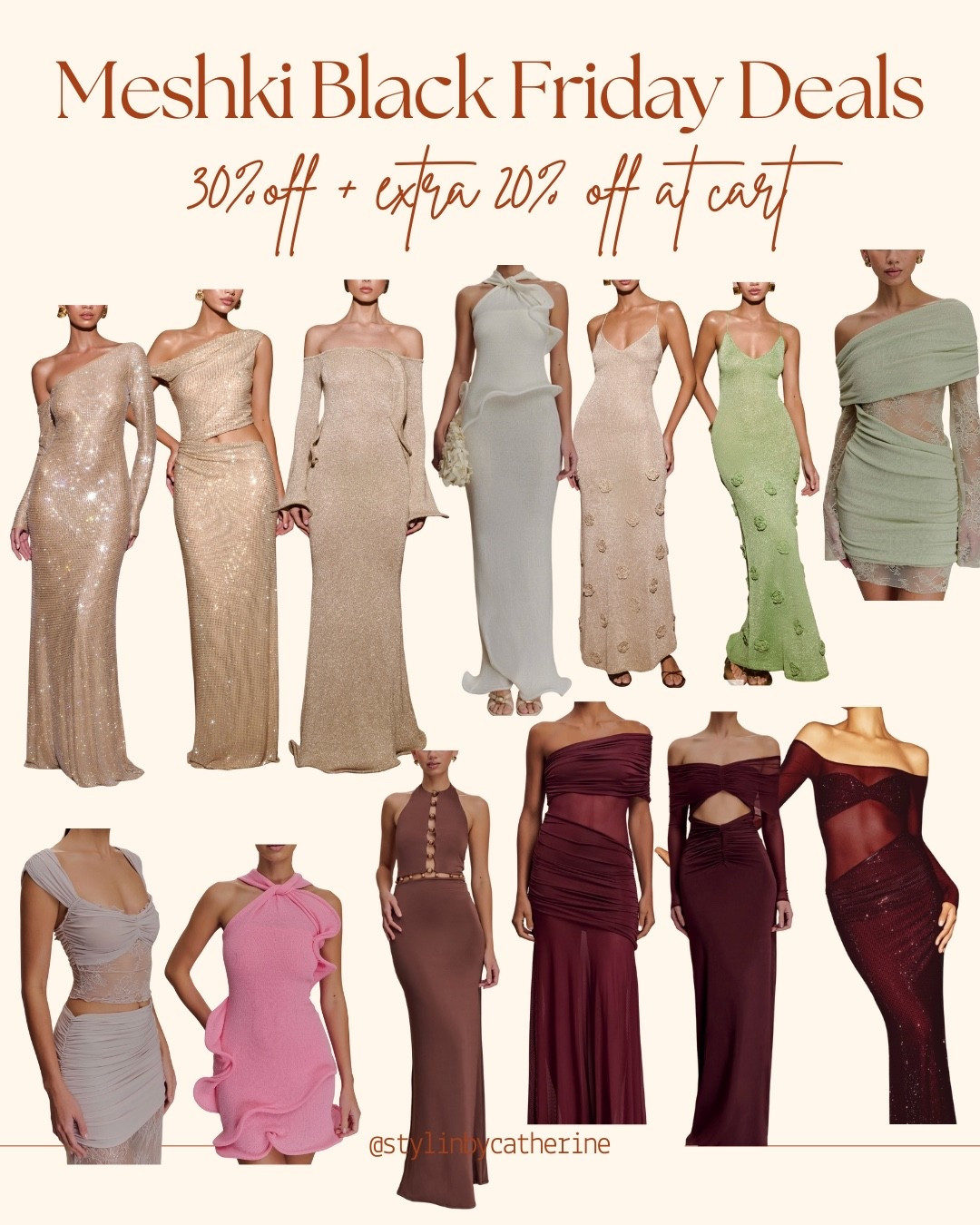 Meshki Black Friday sale. Maxi dresses. Holiday dresses. Sequin dresses. Vacation dresses. 

#LTKholiday #LTKdresses #LTKsale