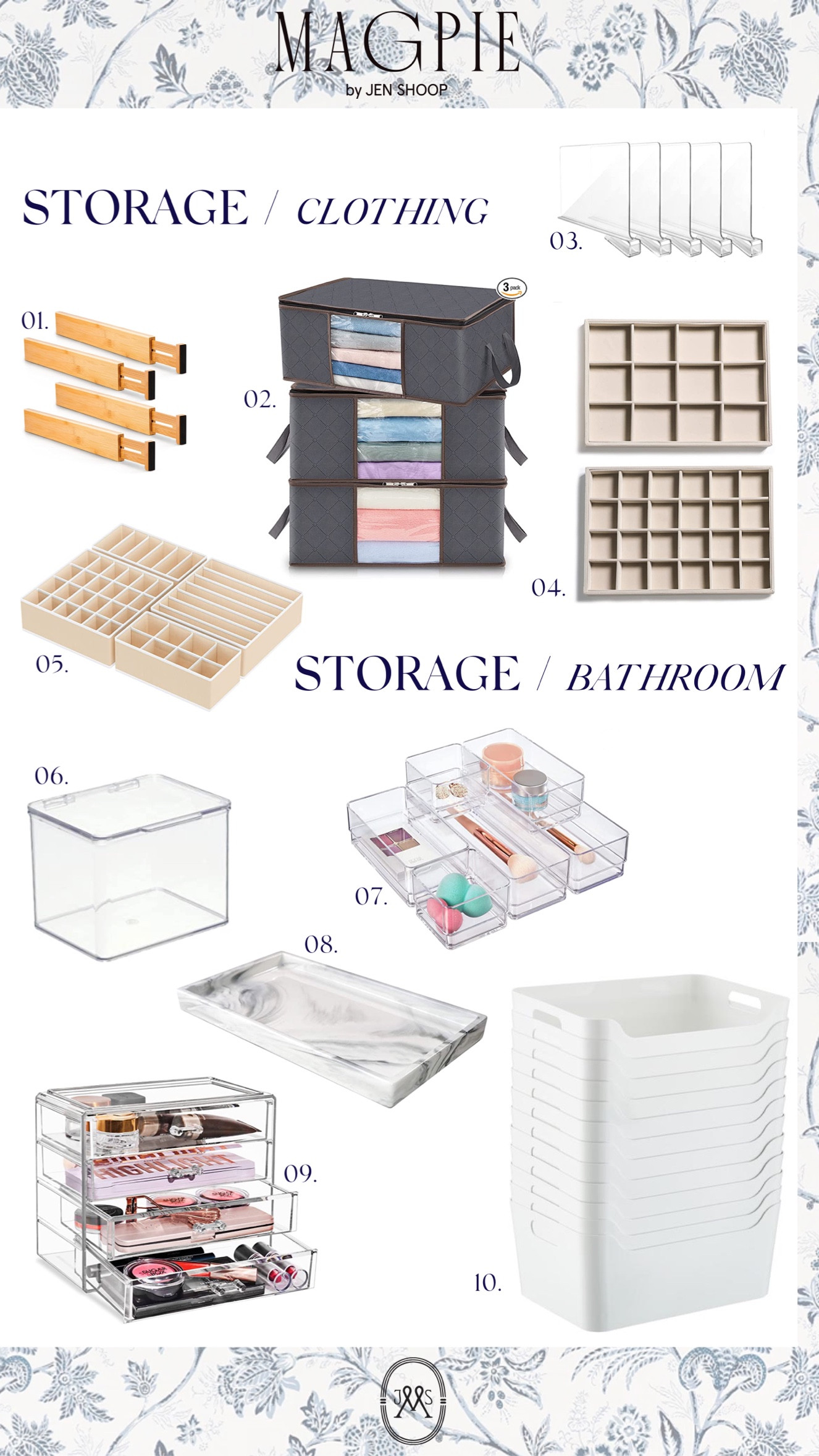 Clothing storage - closet organization - home organization - bathroom organization 

#LTKfamily #LTKhome