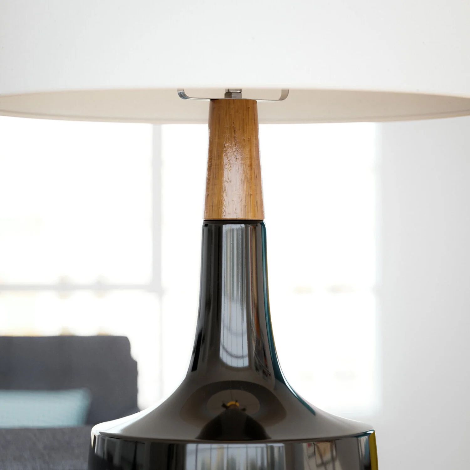 Tessa Black Ceramic Table Lamp | Walmart (US)