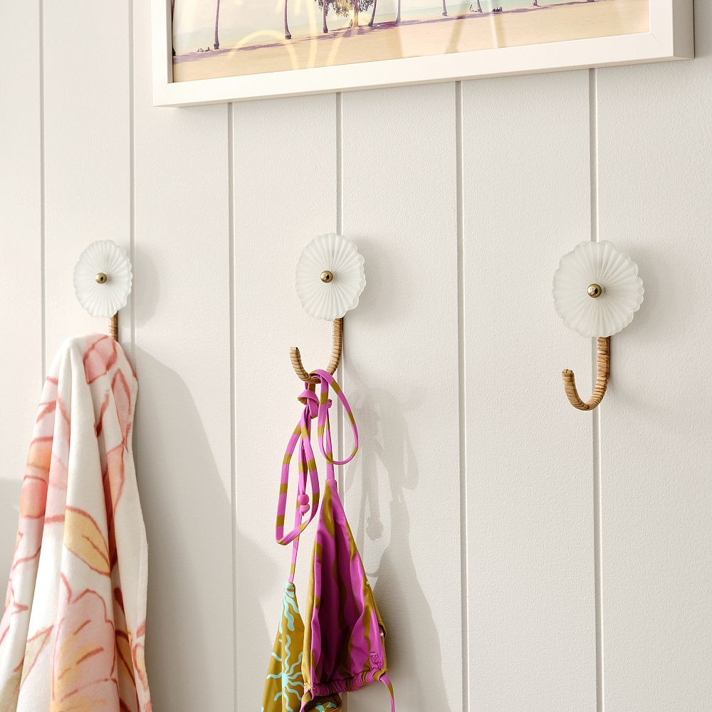 Billabong No-Nails Flower Wall Hooks - Set of 3 | Pottery Barn Teen