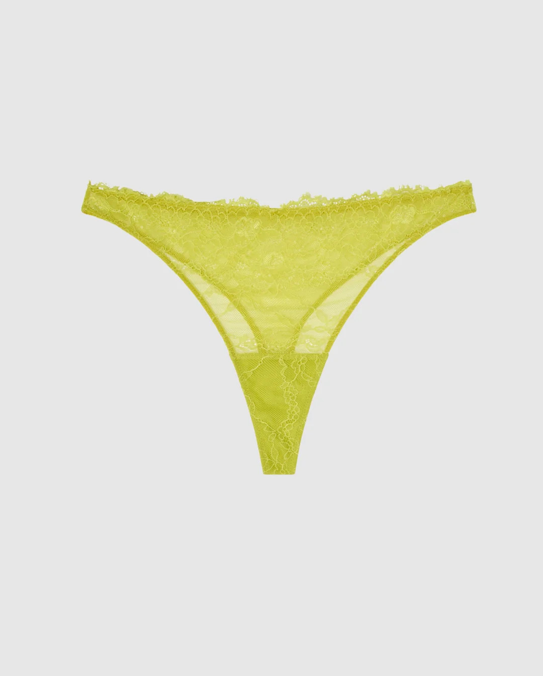 Lace Thong Citrus Bloom | Understatement