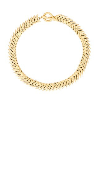 Spikelet Necklace in Gold | Revolve Clothing (Global)