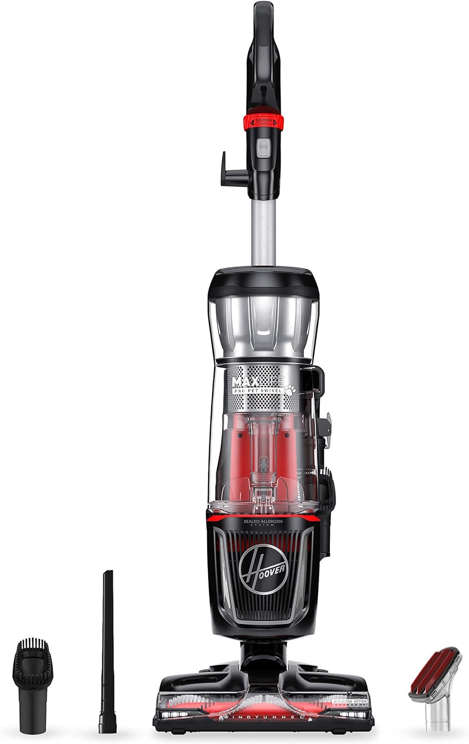 Hoover MAXLife Pro Pet Swivel Bagless Upright Vacuum Cleaner, HEPA Media Filtration, For Carpet a... | Amazon (US)