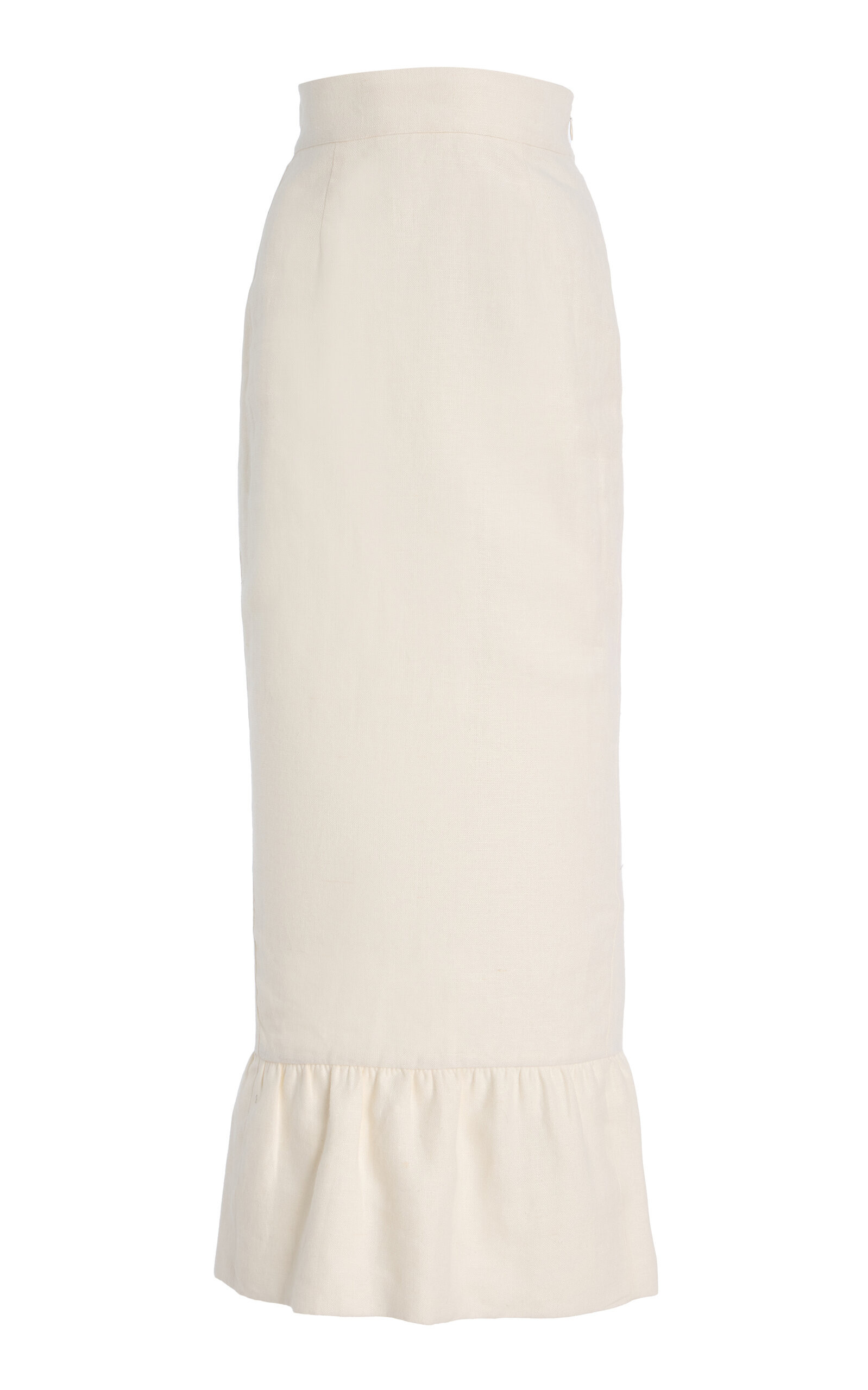 Posse Matilda Linen Column Maxi Skirt - Moda Operandi | Moda Operandi (Global)