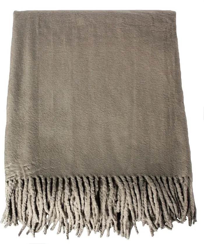 MELANGE HOME Plaza Silk Blend Throw Blanket | Nordstromrack | Nordstrom Rack
