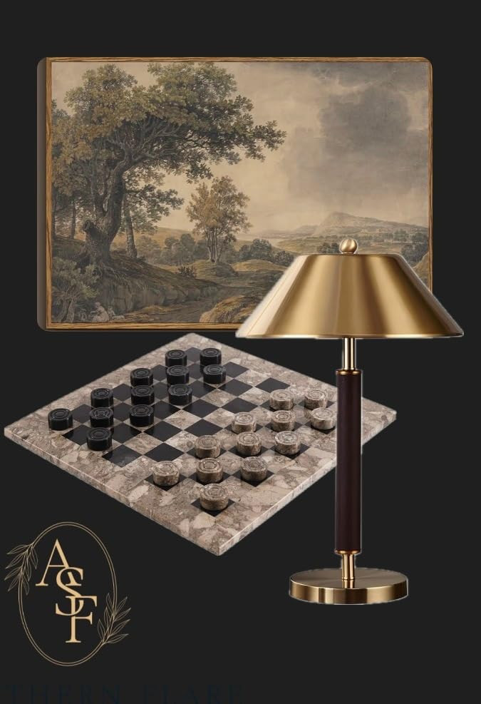 Just found the perfect game to enjoy with family or friends. Marble checkers board is classy and ... | Amazon (US)