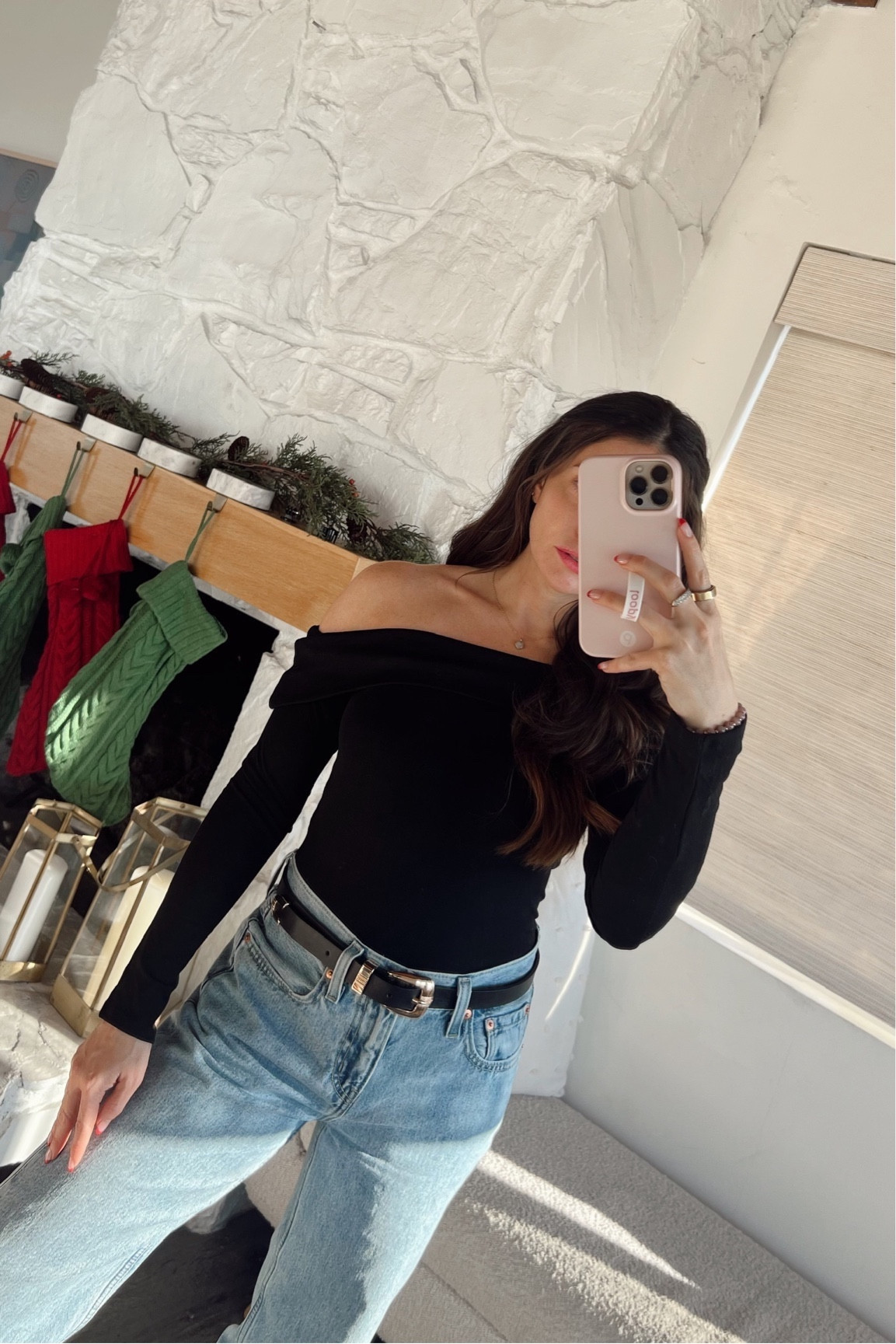 Obsessed with this cute top! Can be worn so many ways

Outfit ideas, black top, slouchy shoulder top, holiday party outfit ideas, Christmas party outfit inspo, Levi jeans

#LTKSeasonal #LTKstyletip #LTKfindsunder100