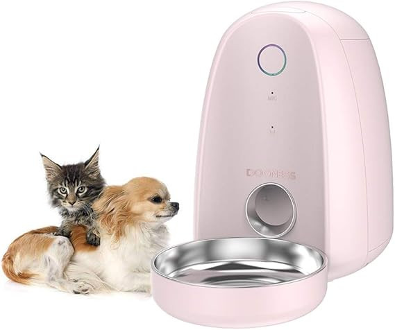 Smart Automatic Dog and Cat Feeder, 2L Auto Pet Food Dispenser, Enabled App,Time Programmable,for... | Amazon (US)