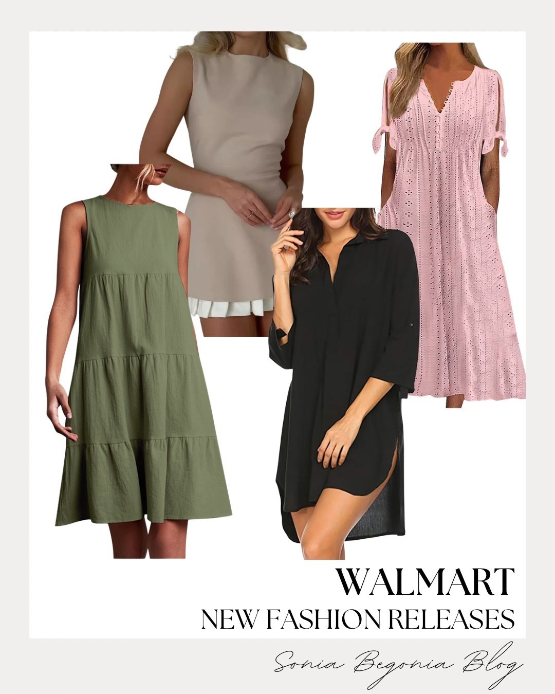 I am absolutely loving these new Walmart dress arrivals! From breezy eyelet midis to chic shift styles, these pieces are perfect for effortless everyday wear without breaking the bank.

Whether I’m heading to brunch or a casual dinner, these versatile finds keep me looking put together. These budget-friendly staples are officially my new favorites for the season! 👗✨

#walmartfashion #walmartfinds #summerdresses #budgetstyle #ltkstyletip #affordablefashion #springstyle #casualoutfits #dressseason #walmartstyle

#LTKootd #LTKSeasonal