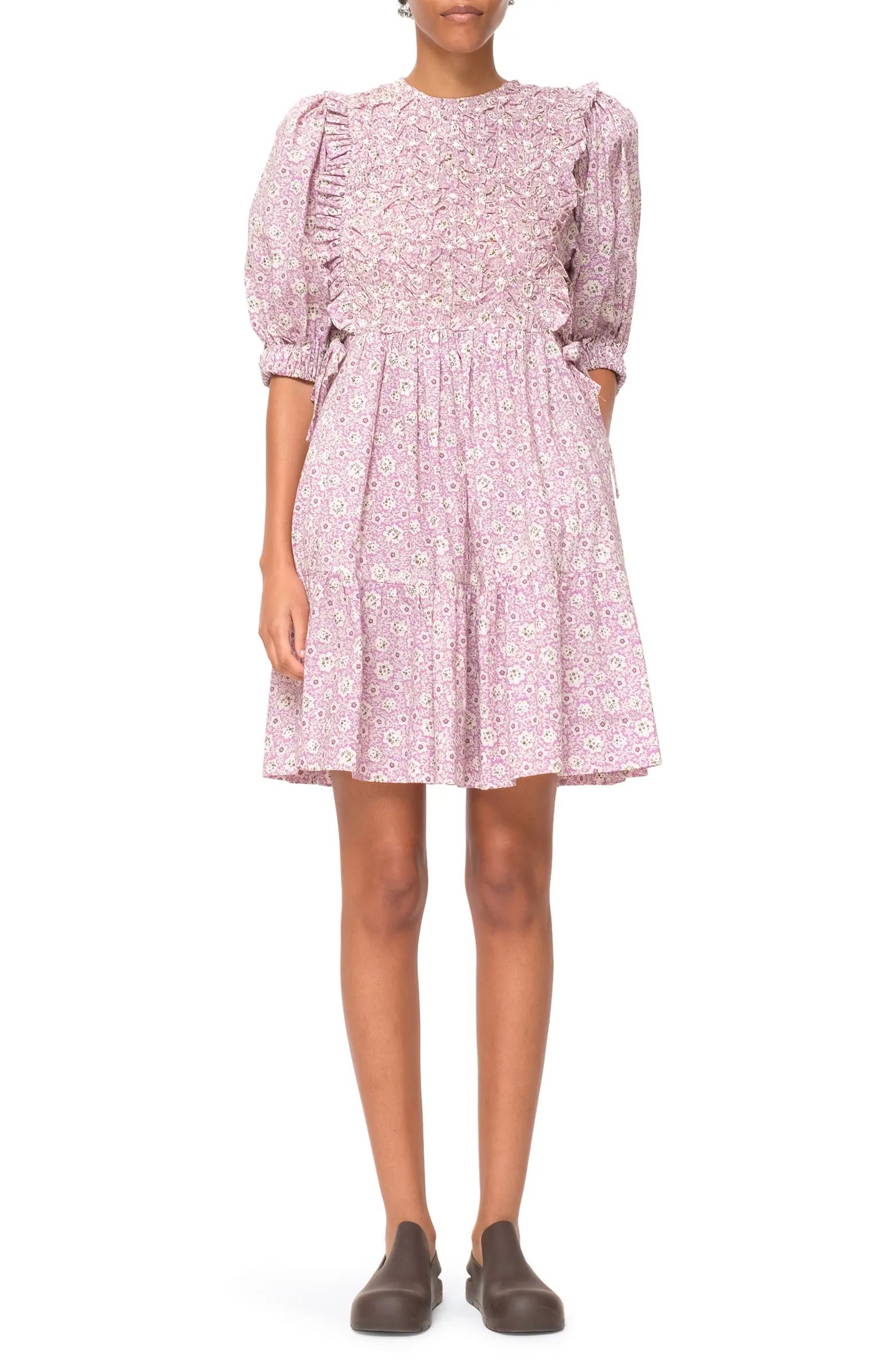 Ida Puff Sleeve Cotton Dress | Nordstrom