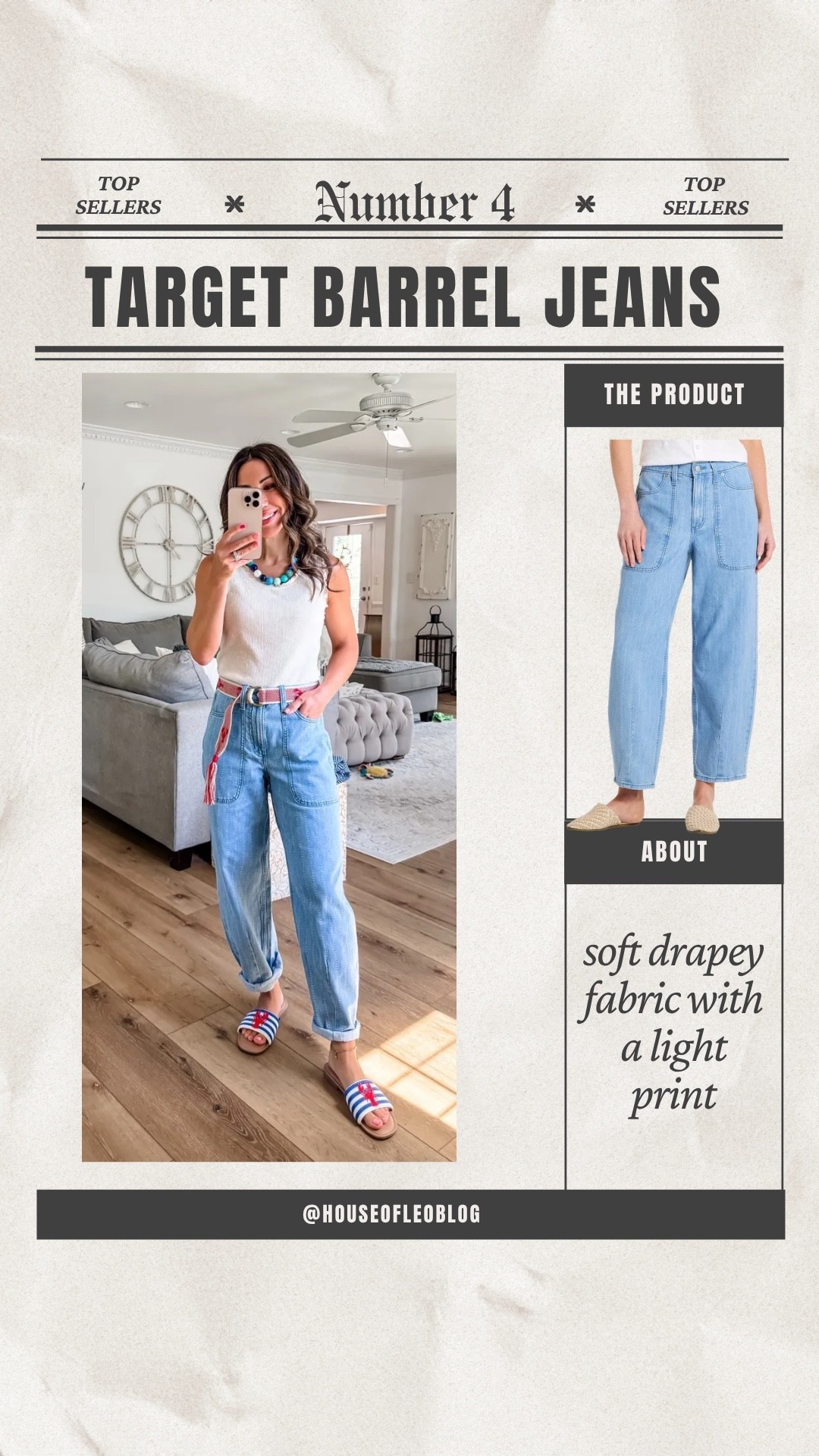 2 barrel jeans. Small tank top. Sandals TTS. Target style.

#LTKOver40 #LTKPetite