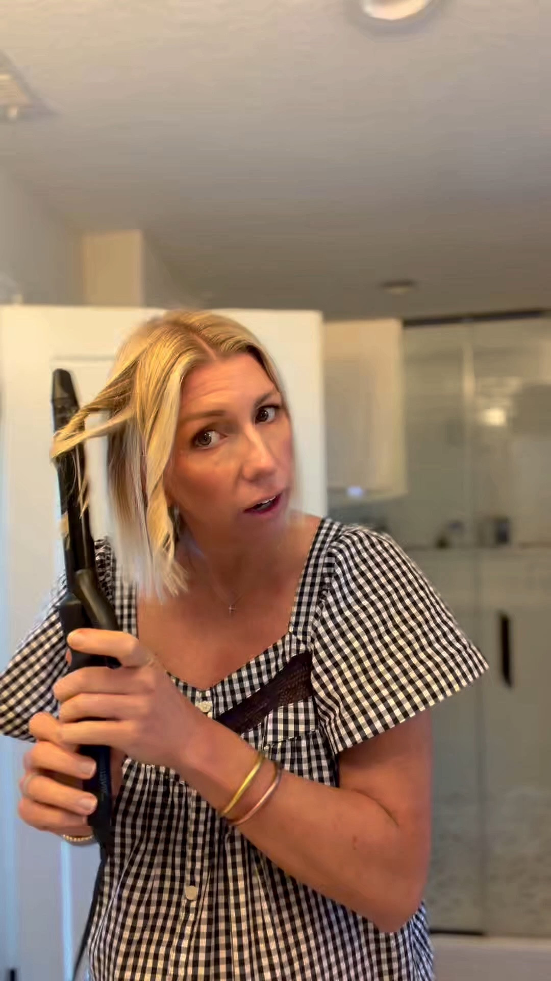 How I get loose waves with short bob

This curling iron with an extended barrel is a game changer. It’s so easy to use 👏🏻

#LTKgrwm #LTKmomlife #LTKOver40