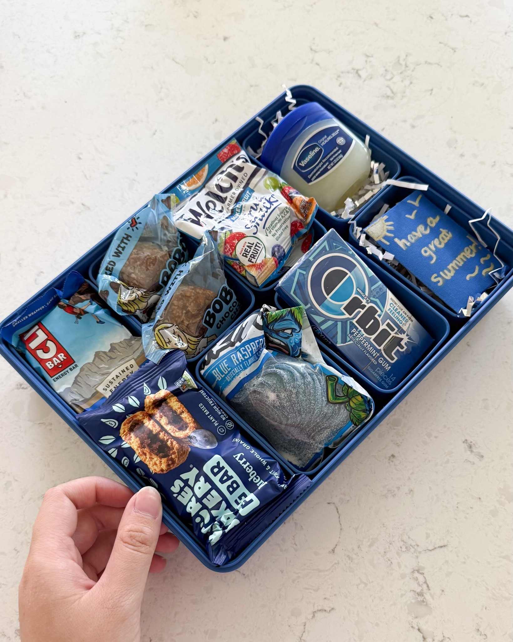 End of year teacher gift idea for male teacher!

Snackle box, Vaseline, orbit, welch’s fruit snacks, protein bars, oat bites, chocolate chip energy bars, ribbon, fig bar, teacher gift tags, teacher appreciation gifts, snacks 

#LTKFindsUnder50 #LTKGiftGuide #LTKSeasonal