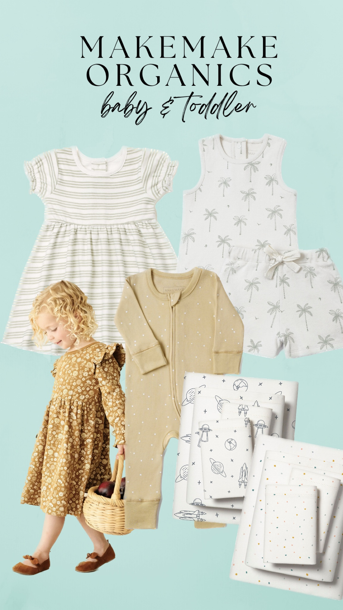 We absolutely love our items from Makemake organics! The quality, the packaging.. everything is just so good. 🤍

#LTKGiftGuide #LTKbaby #LTKkids