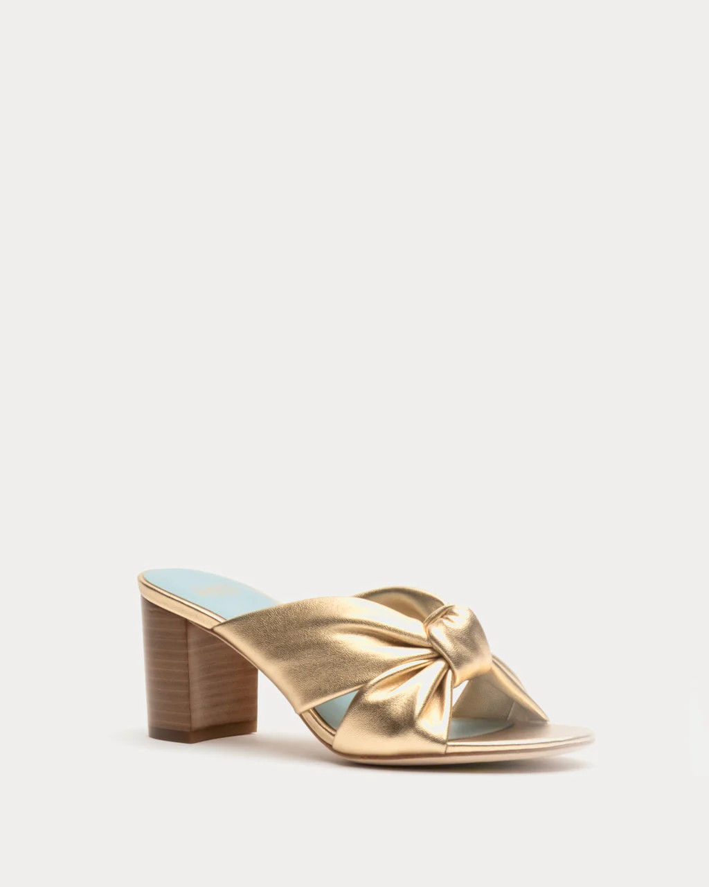 Mollie Slide Heel - Platino | Frances Valentine