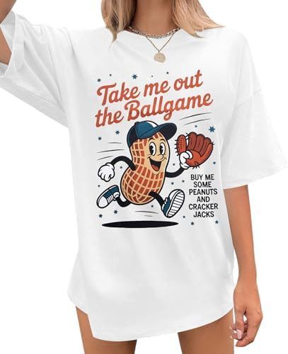 Baseball Shirts Women Baseball Mom Tshirt Ballgame Graphic Tee Baseball Season Fan Gifts Game Day... | Amazon (US)