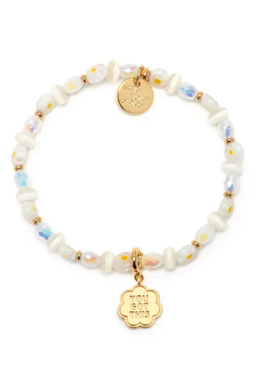 Little Words Project You Got This Beaded Charm Bracelet in Gold at Nordstrom, Size Small/medium | Nordstrom