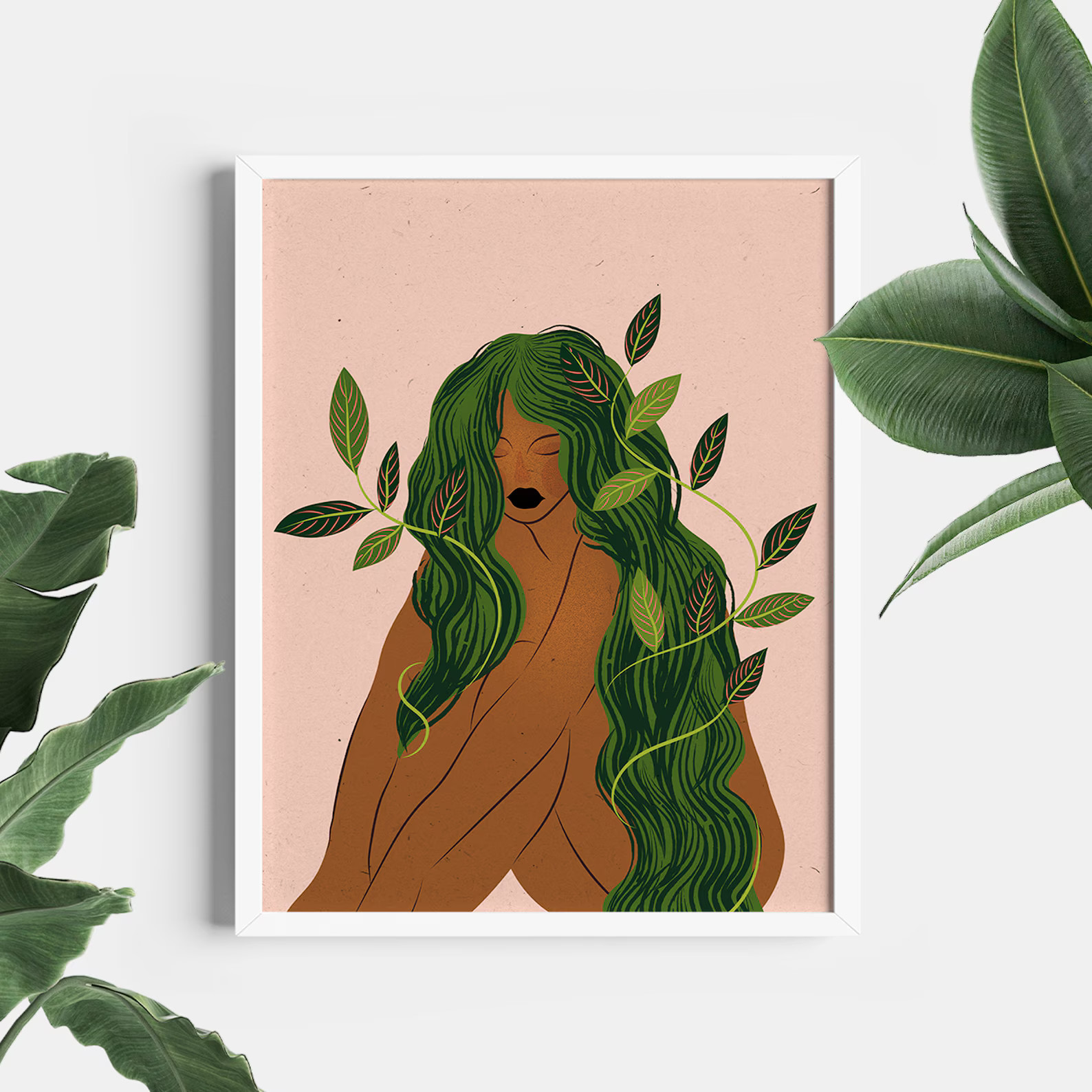 Surrender Art Print, Plant Lover Gift, Plant Mom Art, Gift For Her | Etsy (US)