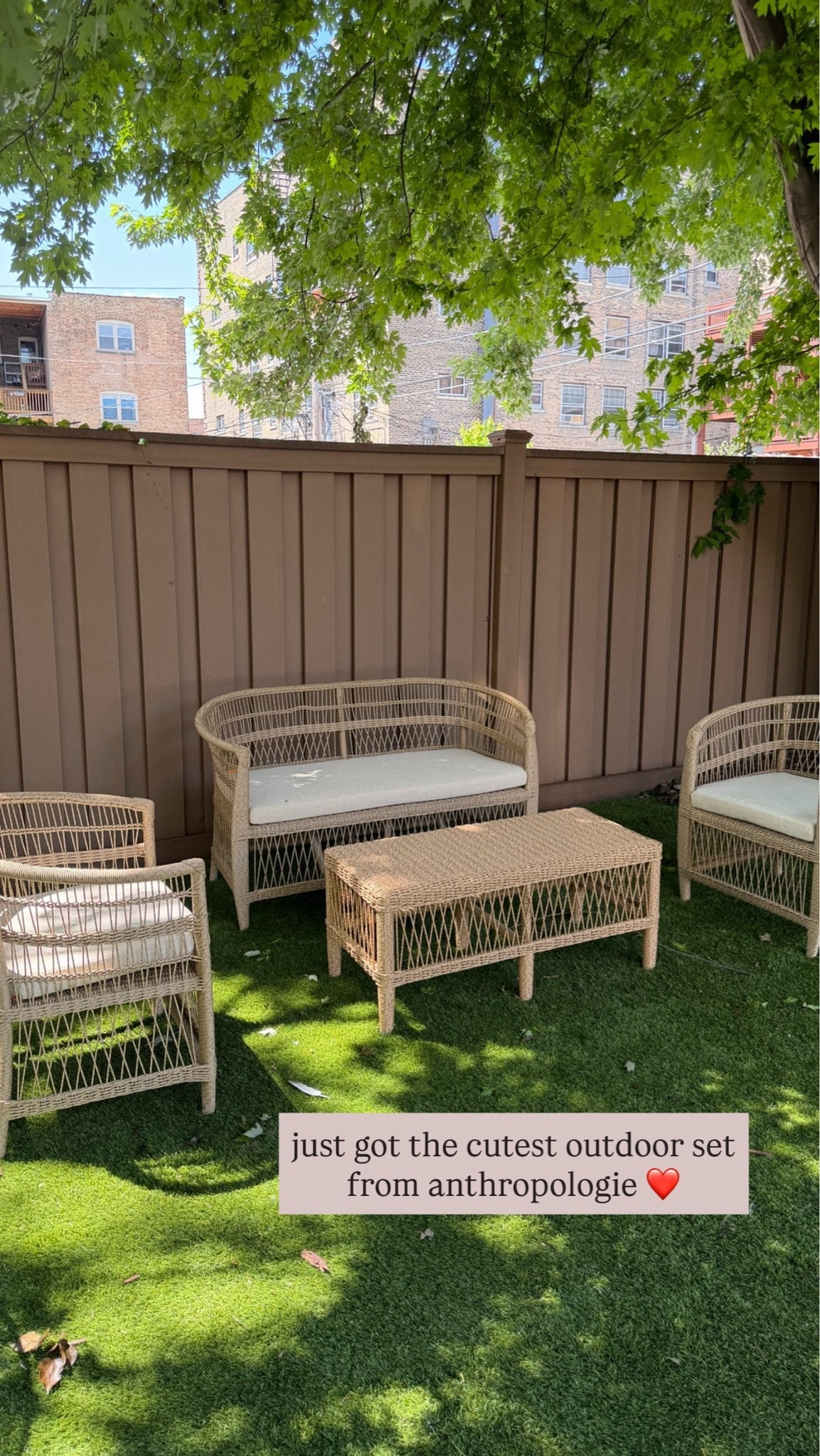love our new outdoor set! use code “ANTHRO20” to get it 20% off too ❤️

#LTKSeasonal #LTKHome