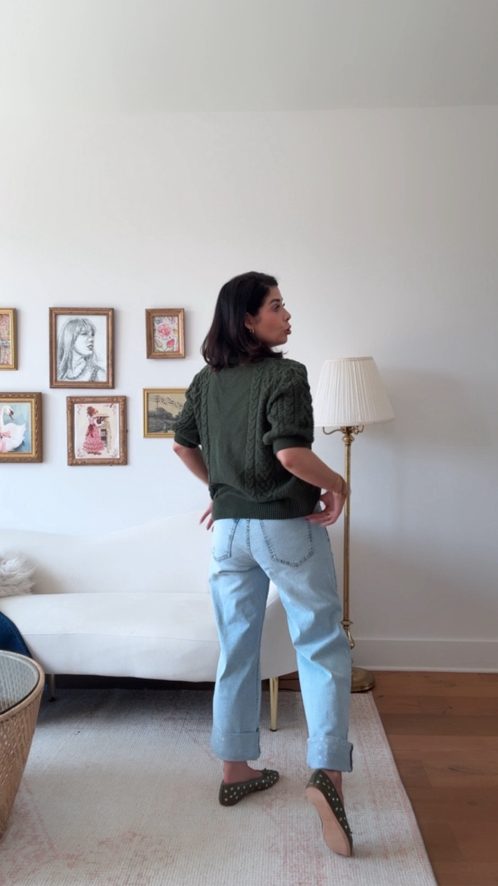 I cannot believe this outfit is from Walmart! This sweater looks and feels so high end! 

#walmartfashion

Walmart fashion. Walmart new arrivals. Walmart fall outfit. Walmart fall sweater. Viral Walmart jeans. Trendy fall flats  

#LTKSeasonal #LTKStyleTip #LTKFindsUnder100