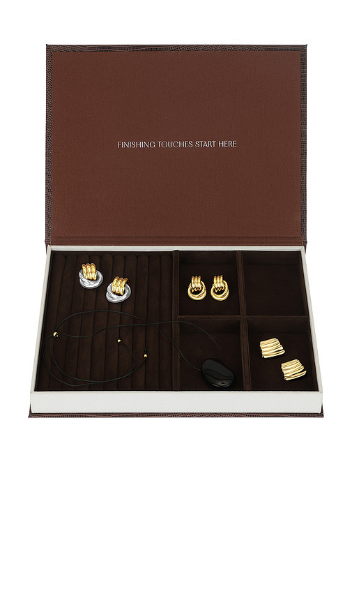 Heaven Mayhem Book Box in Cognac. | Revolve Clothing (Global)