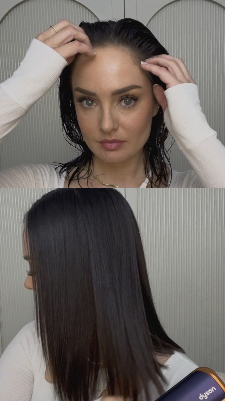 It's here in Aus, YESSSSS! The Dyson Airstrait is THE tool for busy mums, it truly is such a huge timesaver... It combines what would traditionally take two steps and two seperate tools into just one! My hair went from wet, to natural straight, in ten minutes.... yes really! It's available now in the exclusive prussian blue & rich copper colourway!

#dysonairstrait #mydyson #dysonbeauty #airstrait #hairtutorial #hairhacks #hairtips #ltkaustralia #ltkbeauty #ltkhair

#LTKBeauty #LTKStyleTip #LTKVideo