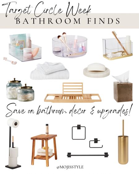 Create a spa like atmosphere with these modern bathroom decor and upgrades! Shop the Target Circle week sale for deals on these and more!

#LTKhome #LTKsalealert #LTKfindsunder100