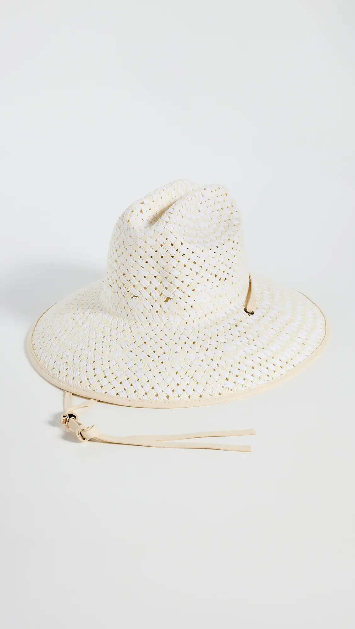 Straw Checkered Hat | Shopbop