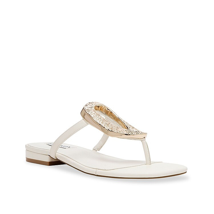 Steve Madden Melo Sandal | Women's | White | Size 7.5 | Sandals | DSW
