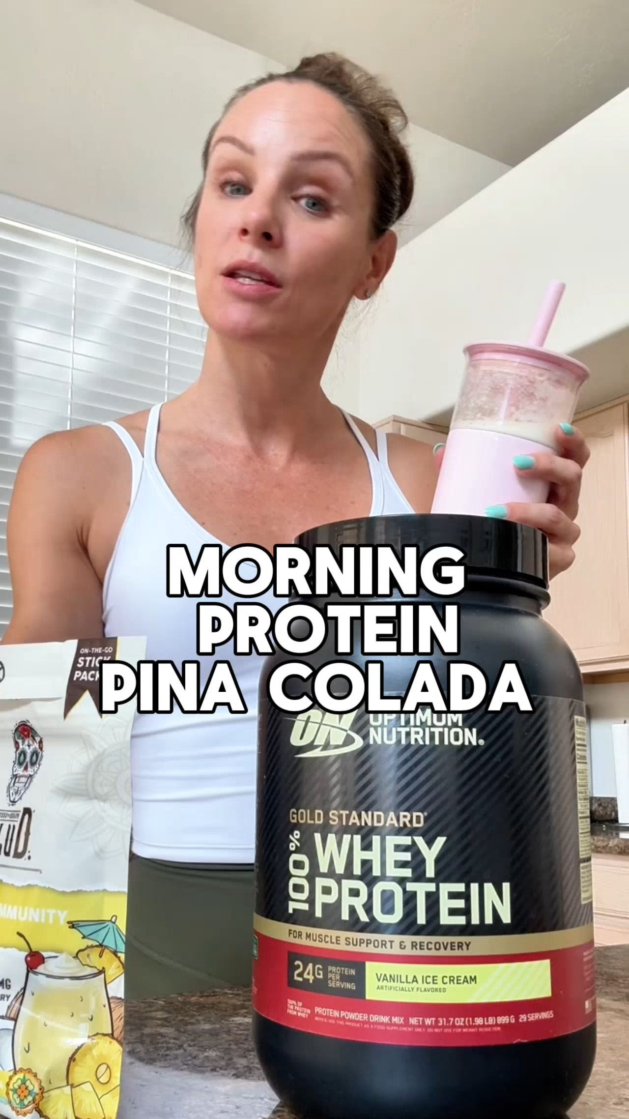 I like saving money and this brand always tastes good and mixes well. Just what I need, but now I make it into a new flavor…. #optimumnutrition #proteinshake #proteinpowder

#LTKfitnessgoals #LTKActive #LTKdayinmylife