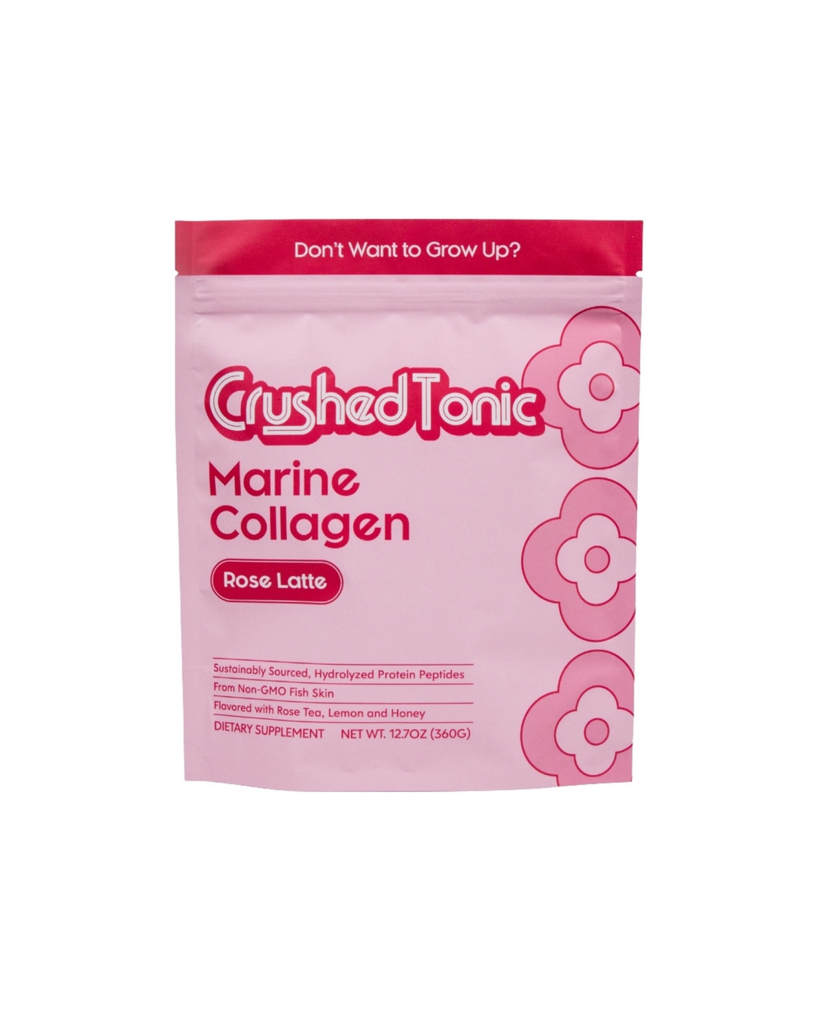 Crushed Tonic Sweet Rose Tea Collagen Drink Mix - Bovine / 5 pouches | Macy's